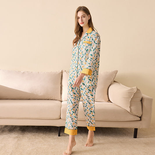 Women's Lavender Flavor Homewear Pajamas Suit