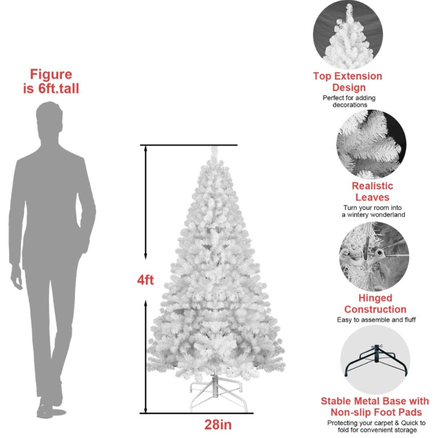 White Christmas Tree