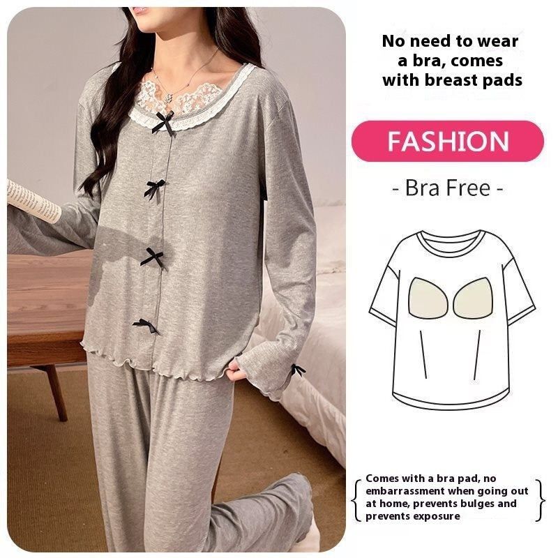 Pajamas Long-sleeved Modal Homewear