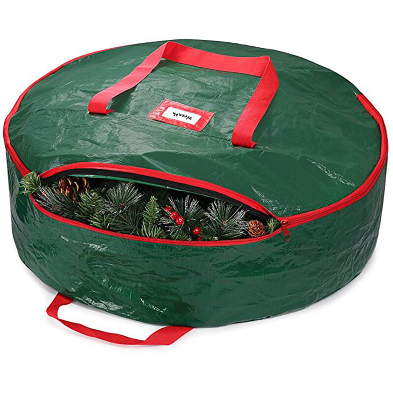 Christmas Wreath Portable Large-capacity Dustproof Storage Bag