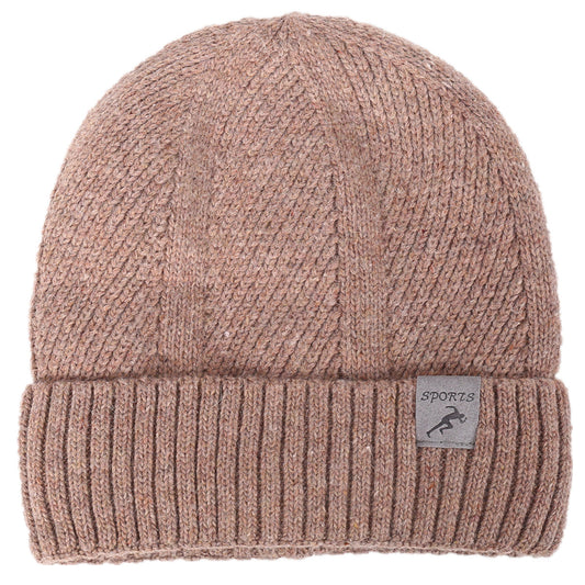 Curled and velvet hat