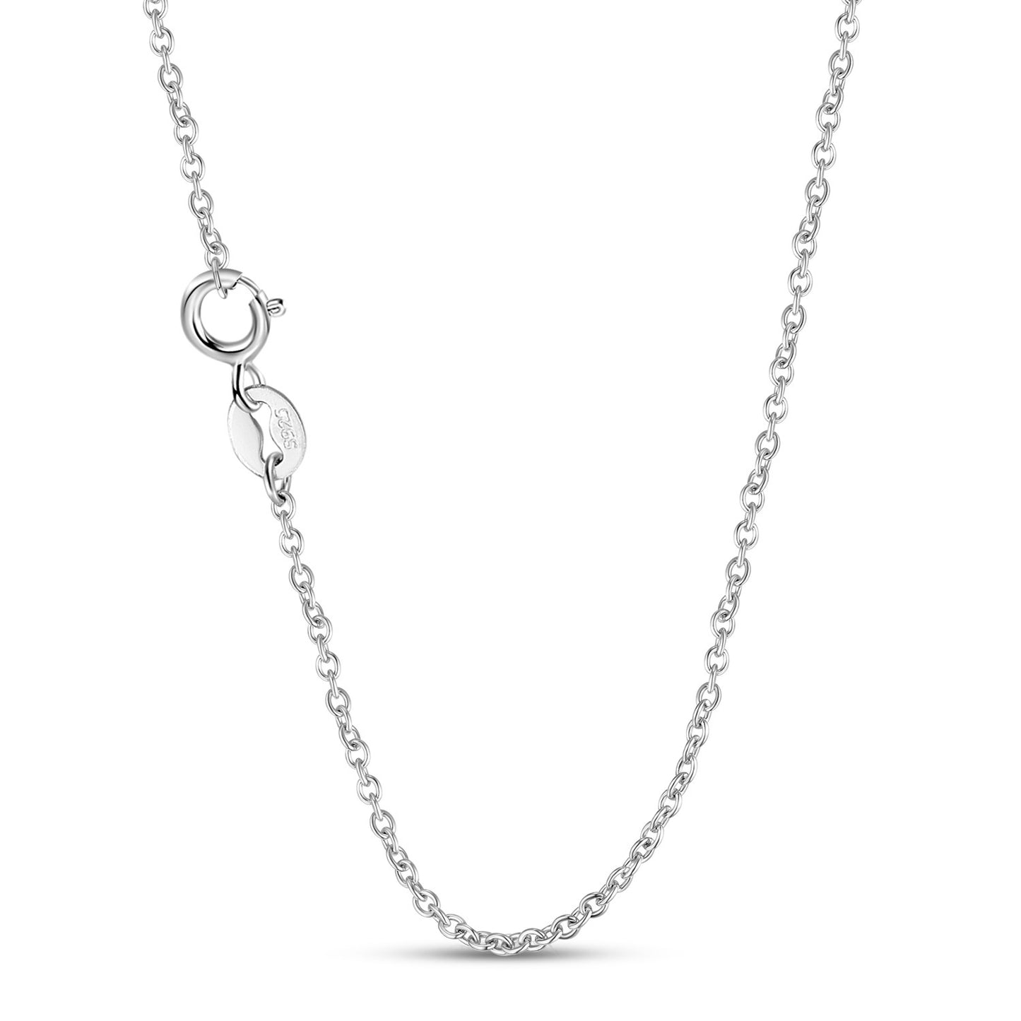 Original Design S925 Silver Bell Wreath Christmas Necklace