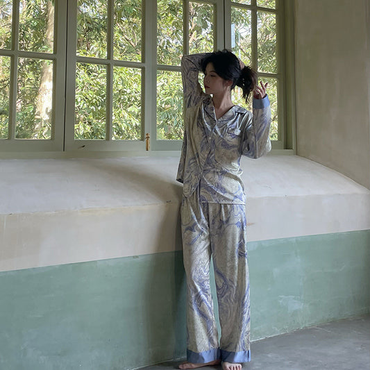 Women's Pajamas Autumn And Winter Homewear