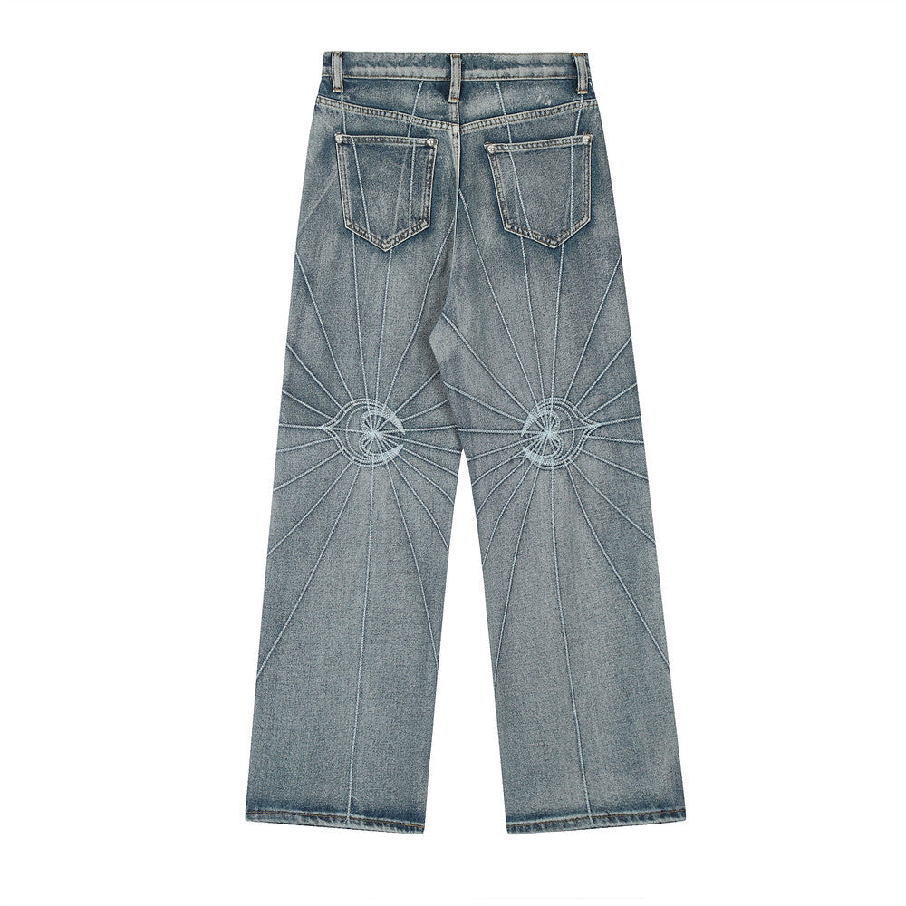 Radiation Striped Casual Pants For Men