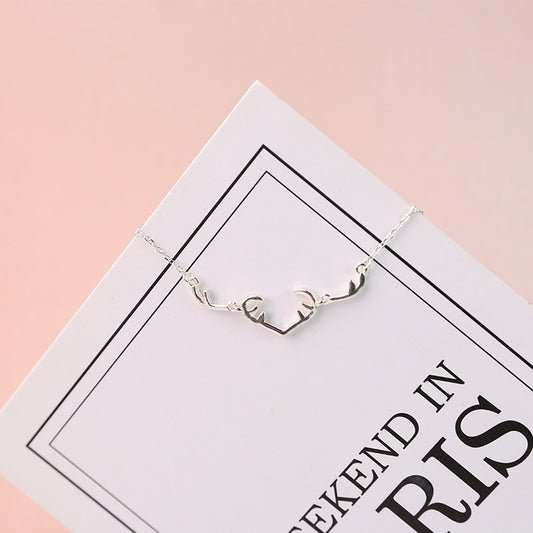 Christmas clavicle chain