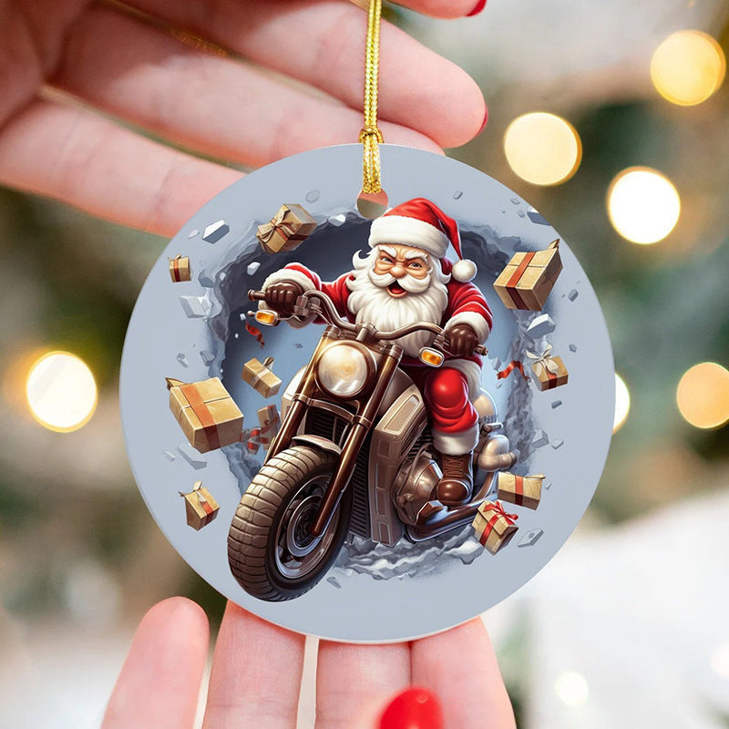 New Acrylic Christmas Gift Pendant