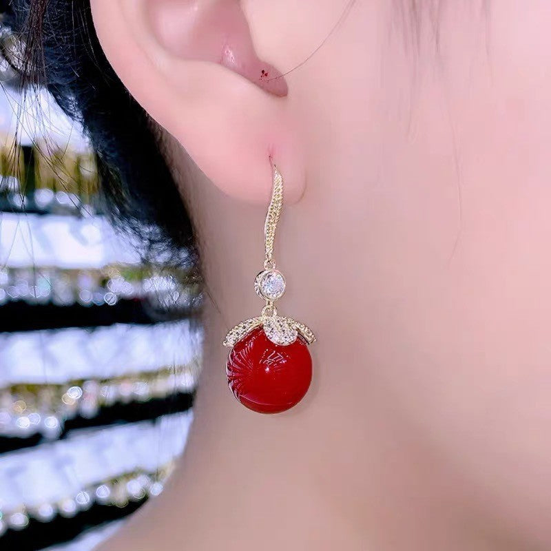 Pearl Earrings For Women Trendy Simple Niche Design Ear Rings