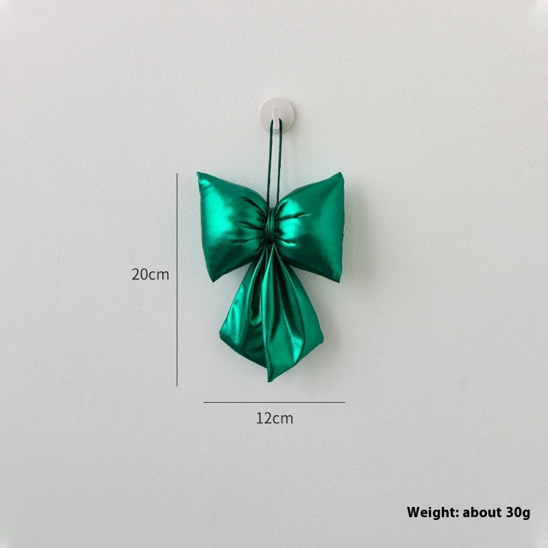 Christmas Decorative Bowknot Scene Layout