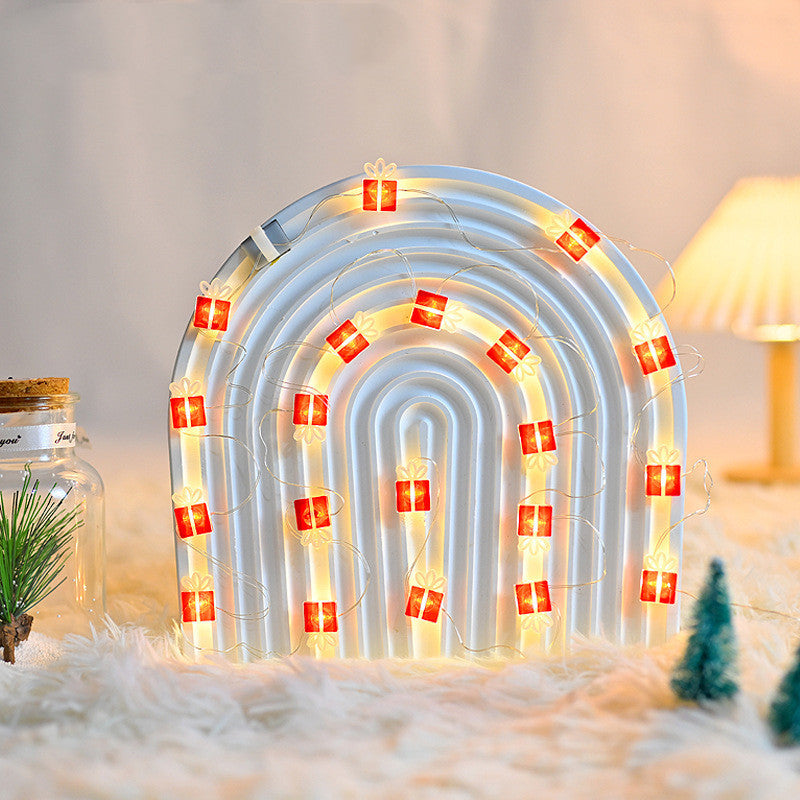 Christmas Decoration Gift Box Shape String