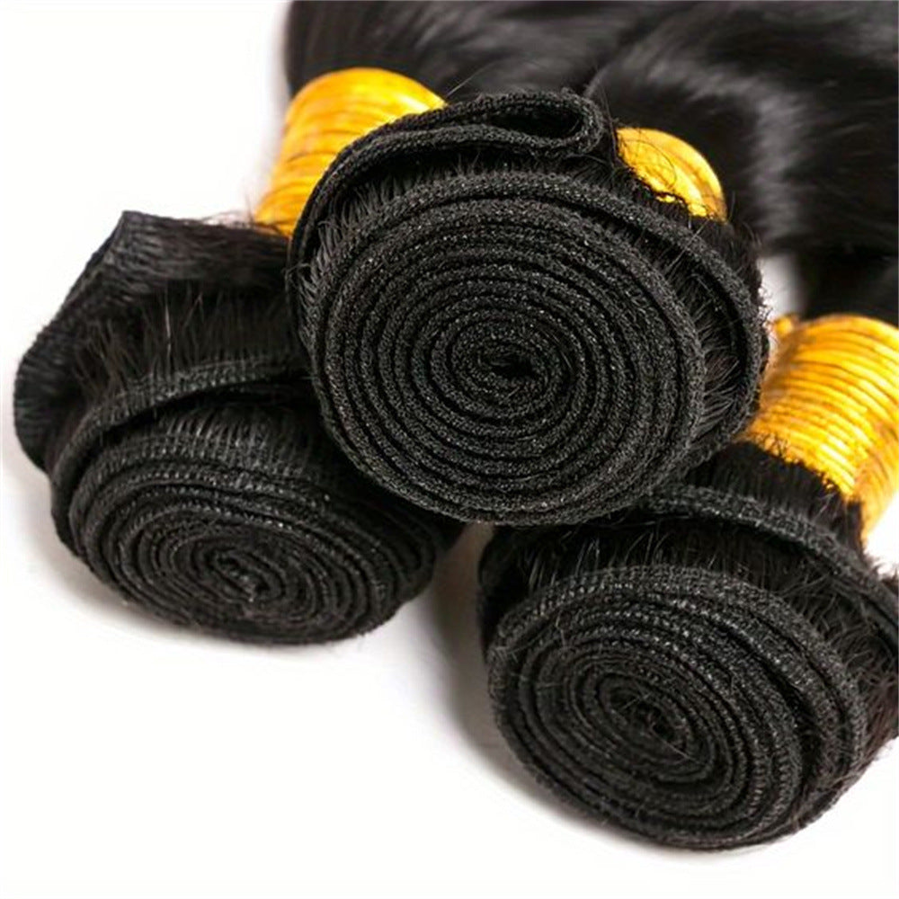 Human wig hair curtain50g Human Hair Extension Bundles Body