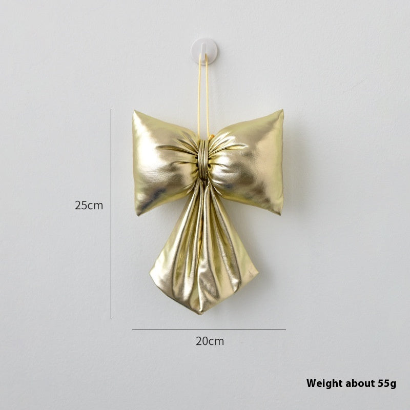 Christmas Decorative Bowknot Scene Layout
