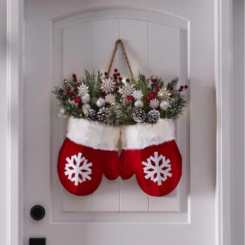 Christmas Crutch Candy Lollipop Gloves Ornaments