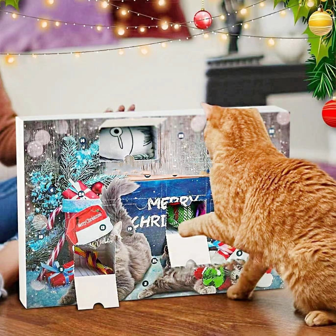 Cat Advent Calendar 2025 Christmas Countdown Blind Box