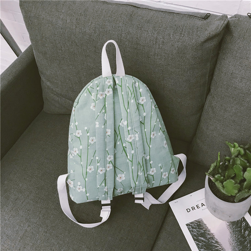 Printed backpack