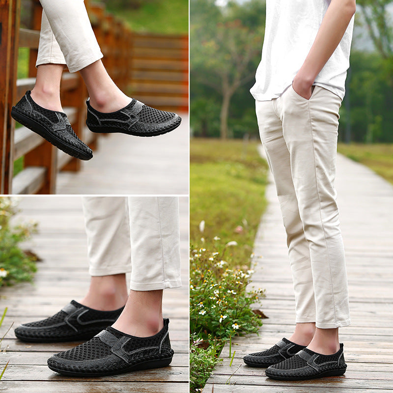 Men's Korean style casual footwear breathable casual shoes