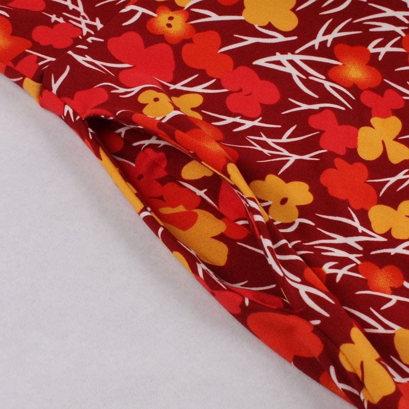 New Fall Christmas Print Dress For Women