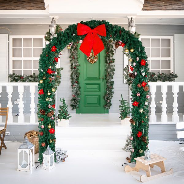 240x40x265cm PVC Christmas Arch