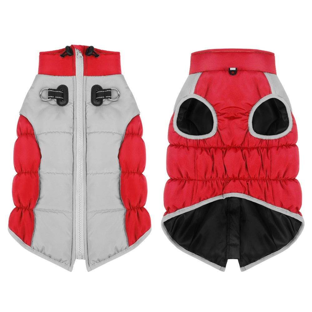 Pet Winter Clothes Windproof Medium And Large