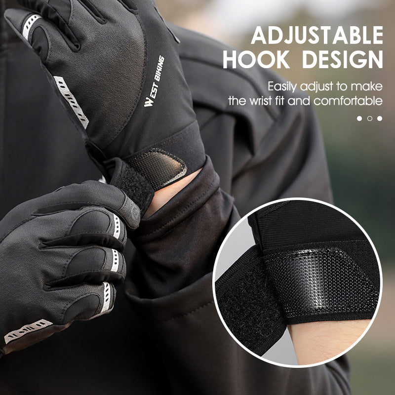 Bicycle And Motorcycle Shock-absorbing Gloves Outdoor Equipment