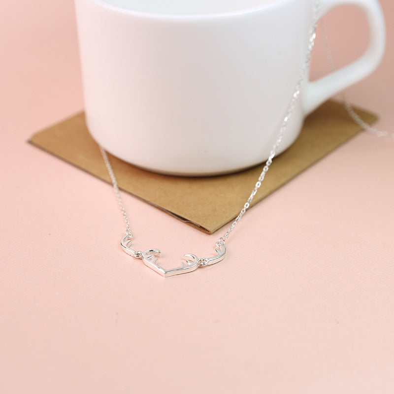 Christmas clavicle chain