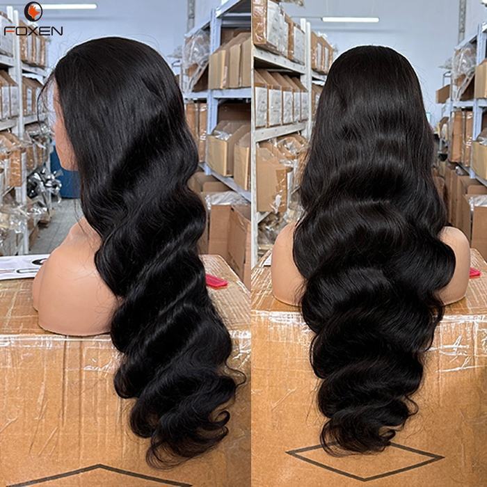 Wig Human Hair Body Wave Lace Front Wigs Wholesale Glueless Hd Lace Frontal Wigs For Black Women