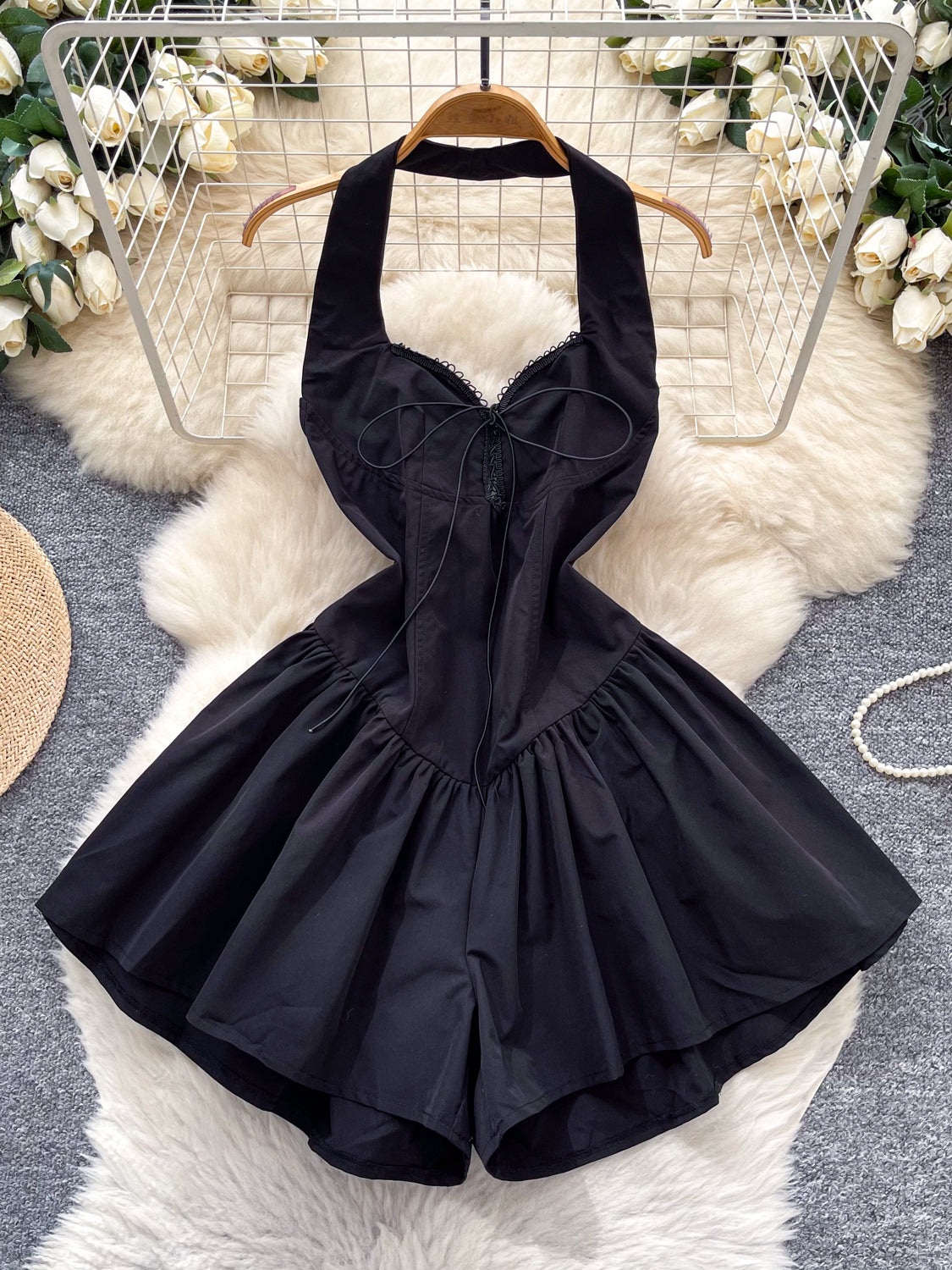 Pure Desire Sexy Halter Sleeveless Jumpsuit Women