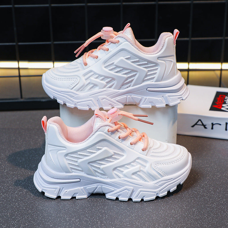 Girls' Sports Mesh Breathable Casual Shoes