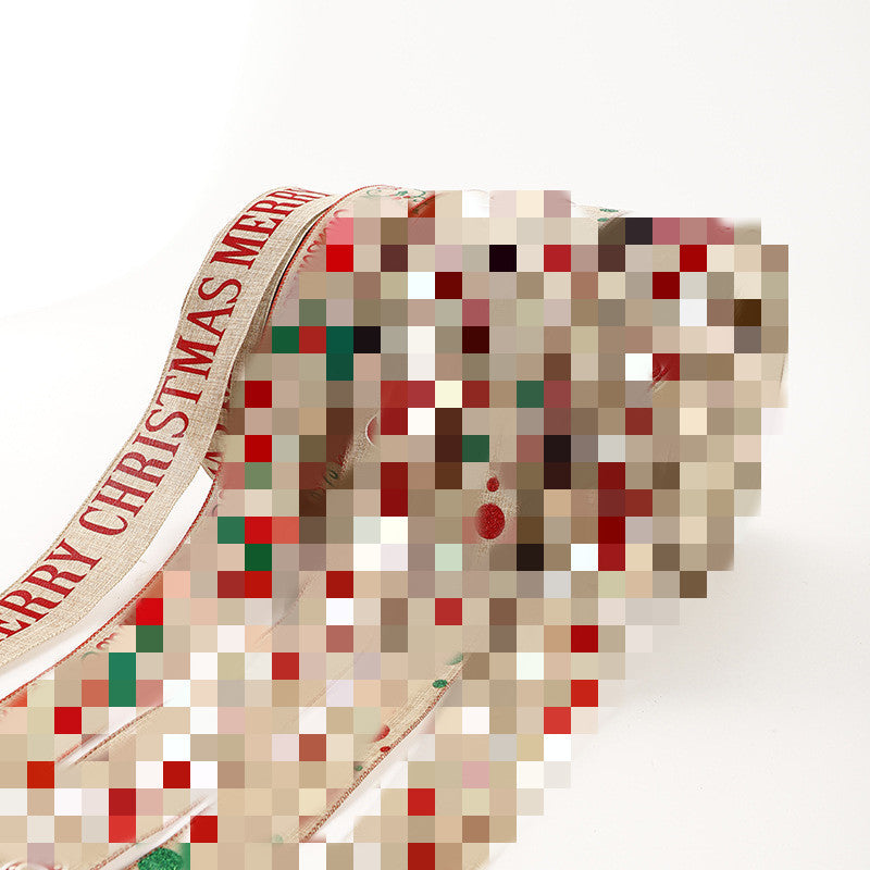 Decorative Ribbon Festival Scene Decorative Pattern