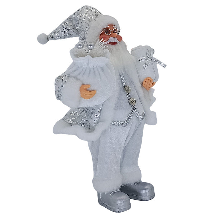 Standing Santa Claus Scene Decoration Gift