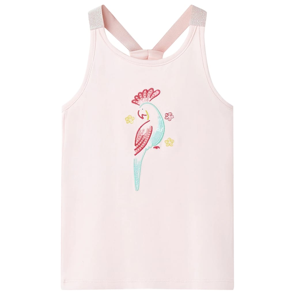 children's tank top soft pink 116 children's tank top soft pink 128