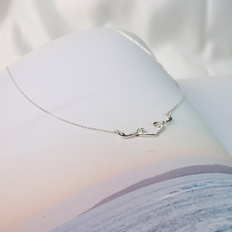 Christmas clavicle chain