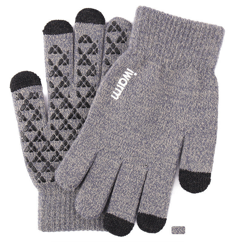 Iwarm touch screen gloves winter warm knit