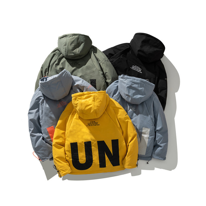 Side Seam Pocket Zipper Boys All Match Jacket