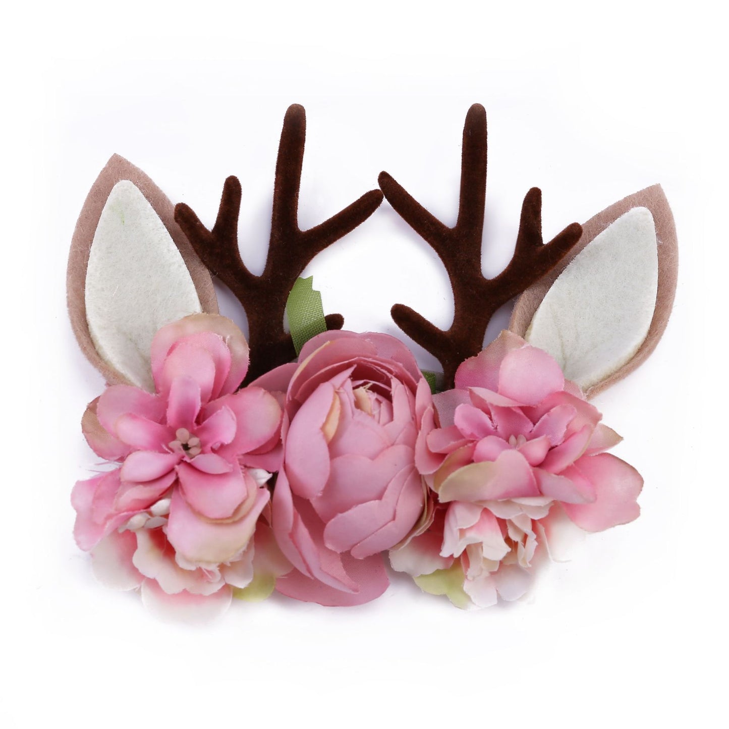 Baby headband Christmas antler ear nylon headband