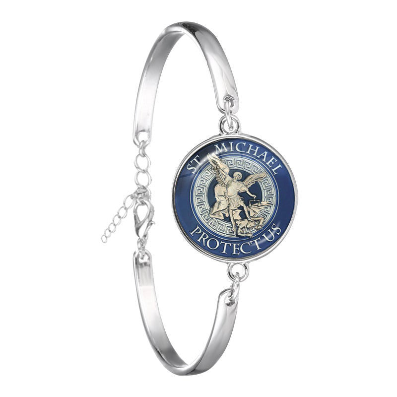 Fashion Angel Pattern Bracelet For Men And Women