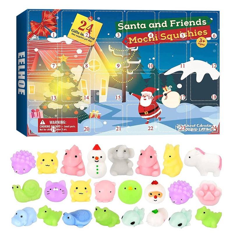 Christmas Jewelry Calendar Gift Box Set Diy Beaded Blind Box Bracelet