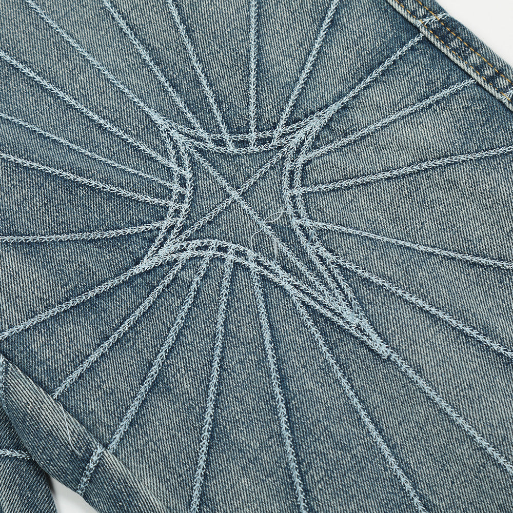 Radiation Striped Casual Pants For Men