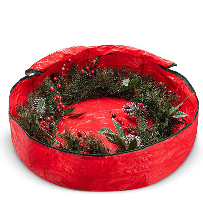 Christmas Wreath Portable Large-capacity Dustproof Storage Bag