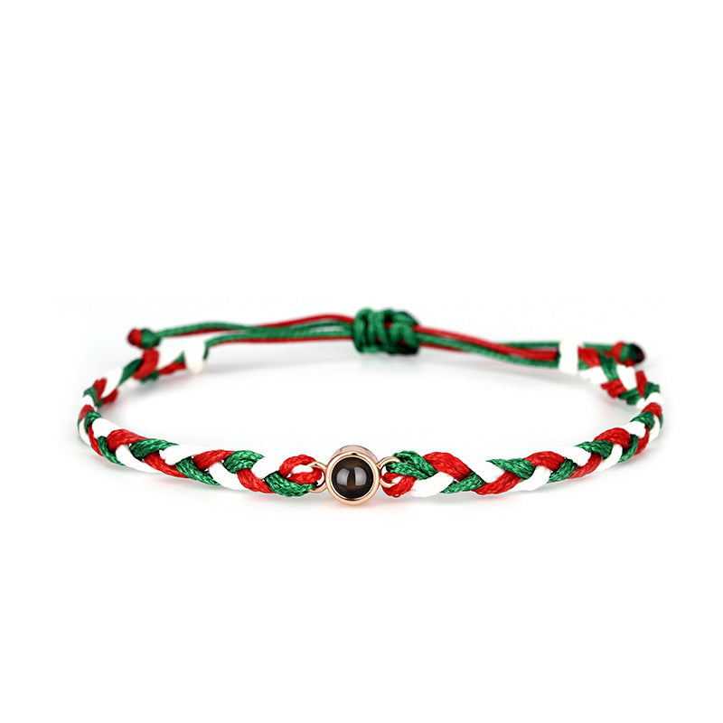 Christmas Gift Projection Couple Carrying Strap