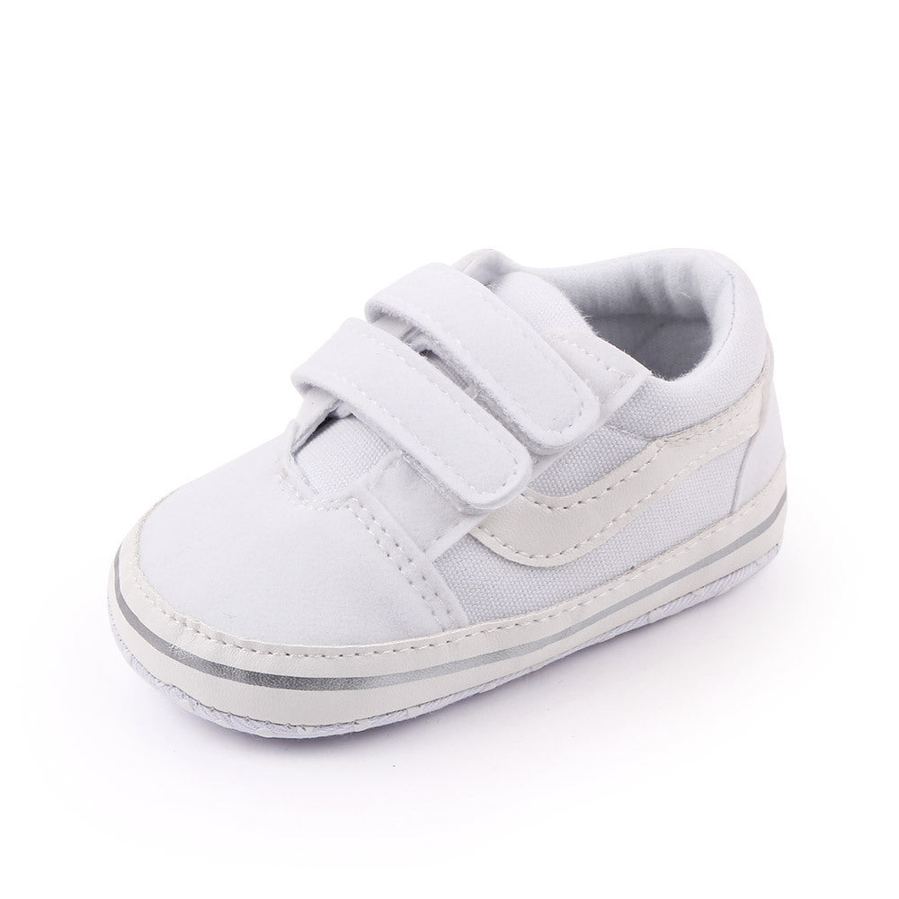 Mooie Pasgeboren Baby Meisje Jongen Zachte Zool Schoen