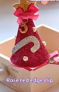 Mori Style Deer Hairpin A Pair Of Hairclips Children's Cute Christmas Headband