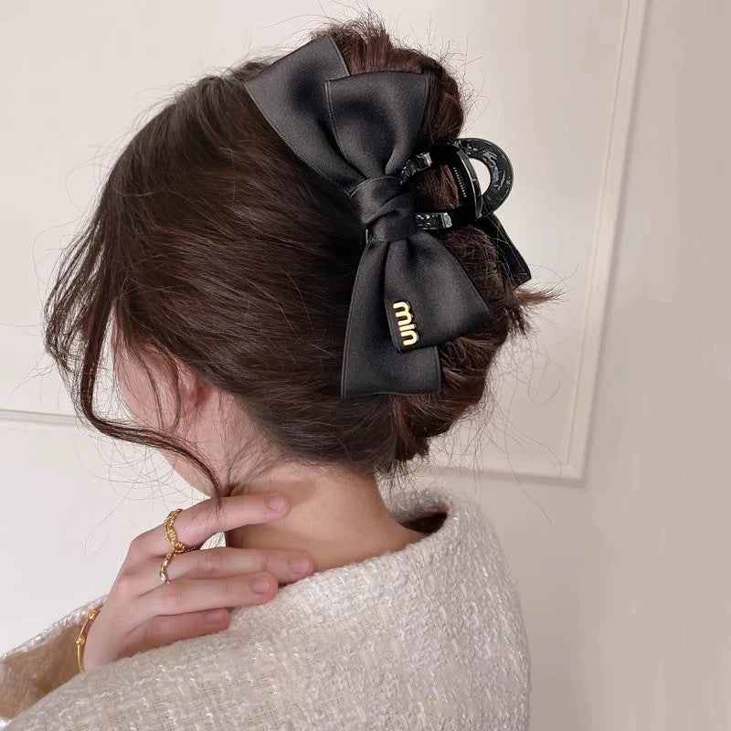 Black Hairpin Large Shark Clip Hair Accessories