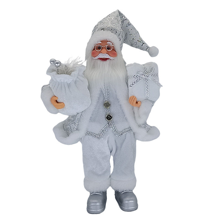 Standing Santa Claus Scene Decoration Gift
