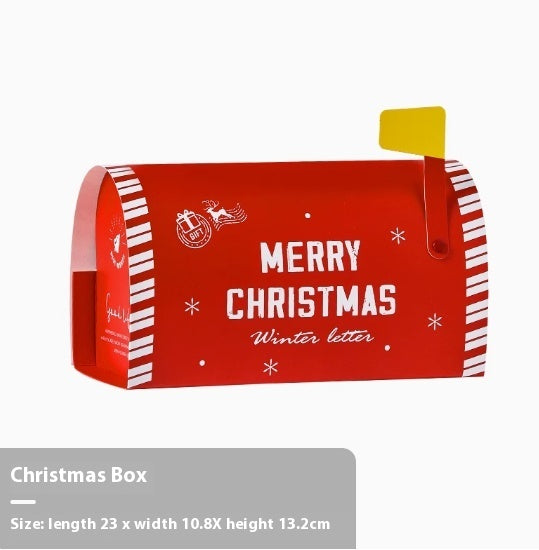 Christmas Mailbox Gift Box Baking Candy