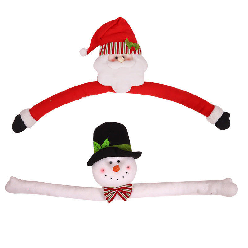 Santa Claus Figurine Tree Top Star Snowman Christmas Tree Ornament