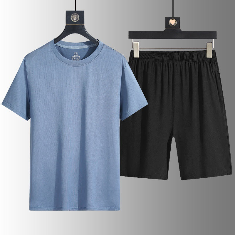 Shorts Ice-cream Suit Two For Men In Summer