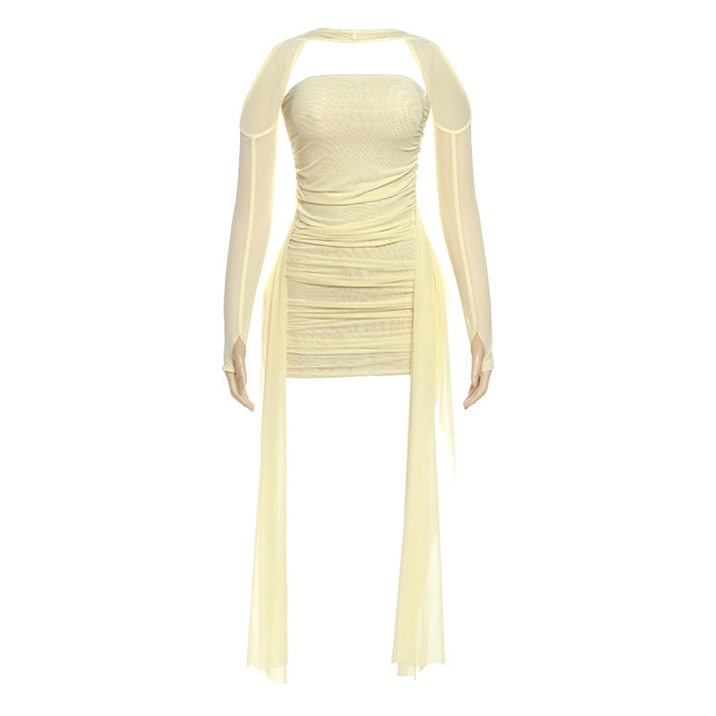 Fashionable New Women's Clothing Halter Skirt Outfit