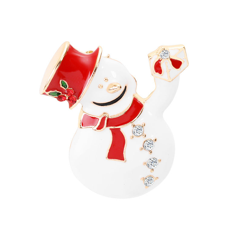 Christmas Stocking Bells Candies Christmas Snowman Corsage