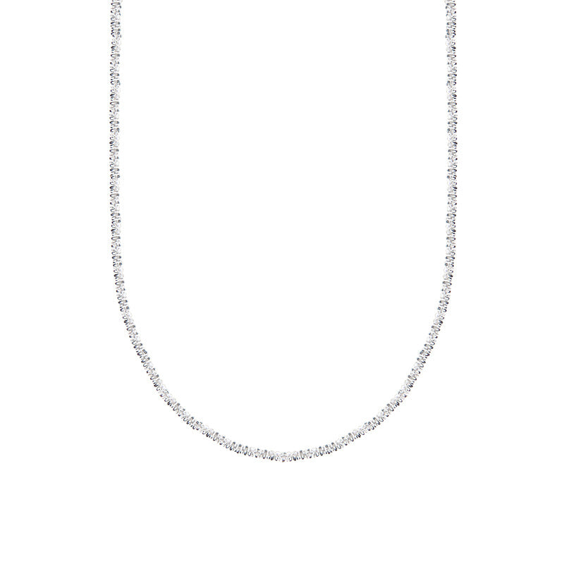 Necklace Female Clavicle Chain Starry Sterling Silver Necklace