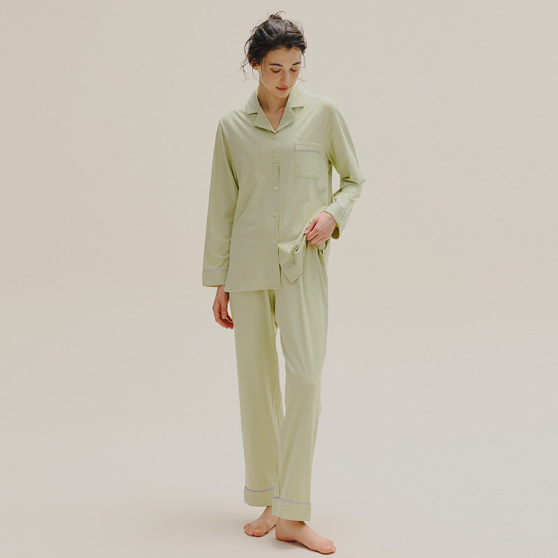 Long Sleeve Cotton Homewear Suit